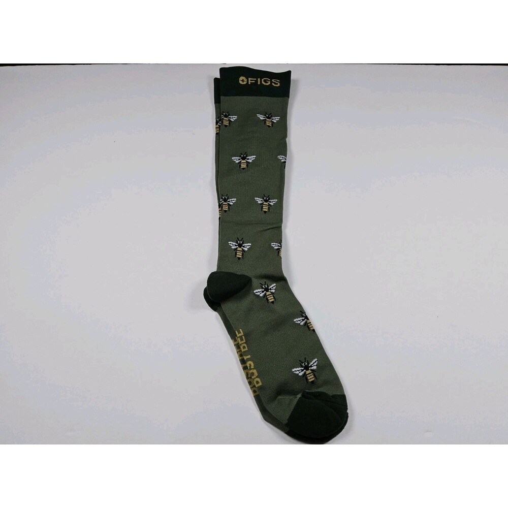 FIGS Compression Busy Bee Nurse Medical Socks Size L